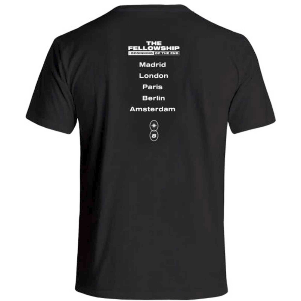 ATEEZ - Fellowship Tour Euro Photo Heren Tshirt - Zwart